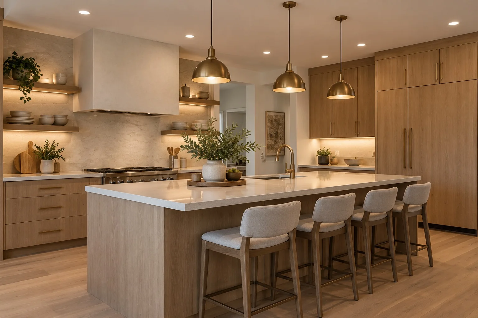 Generic home kitchen lighting